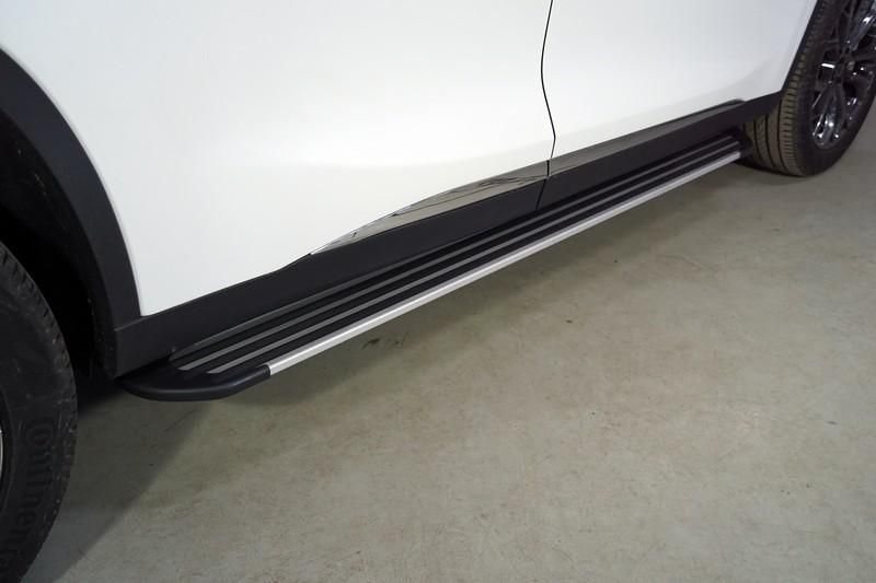 Пороги алюминиевые "Slim Line Silver" 1820 мм