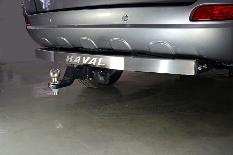 Фаркоп (оцинкованный, надпись Haval,  шар E нерж.) 75/1200кг