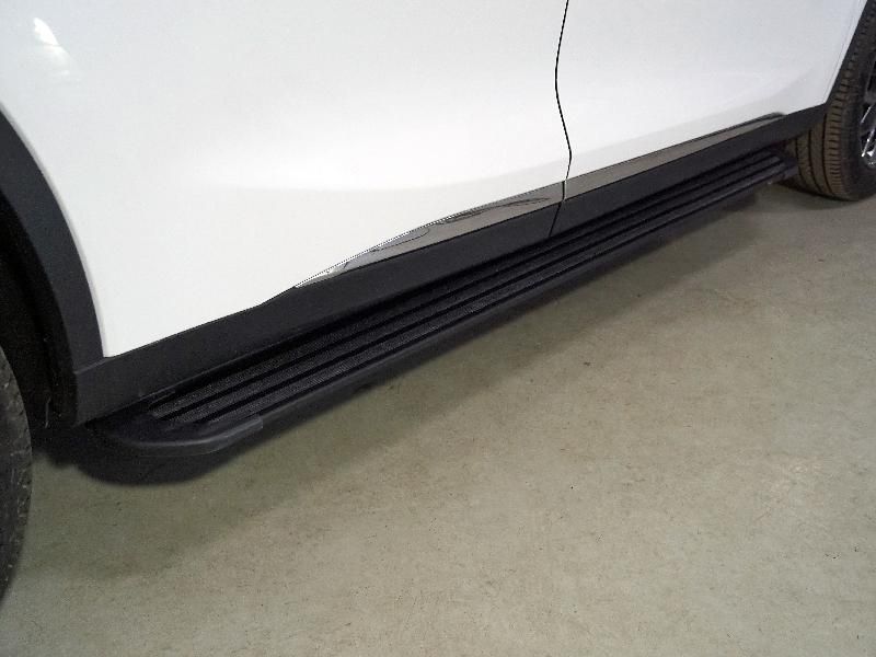 Пороги алюминиевые Slim Line Black 1820 мм